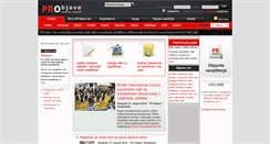 Desktop Screenshot of probjave.com
